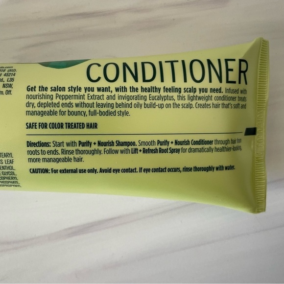 John Frieda Root Awakening Purify + Nourish Conditioner for Oily Scalp 8.45fl oz - Picture 4 of 6